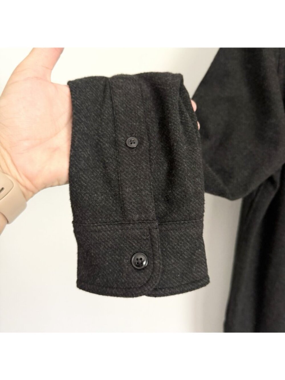 Faherty Black Casual Button-Down Shirt - Picture 8 of 8